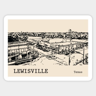 Lewisville Texas Sticker